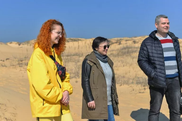 Гости ХерсON в Олешковских песках
