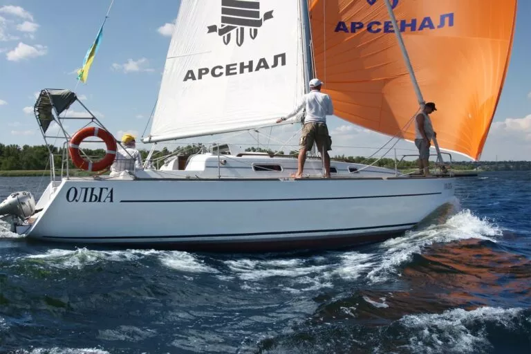 jachting-kherson Управление яхтой Ольгой