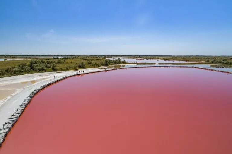 rozovoe-ozero-kinburnskaya-kosa Розовое озеро, Кинбурнская коса