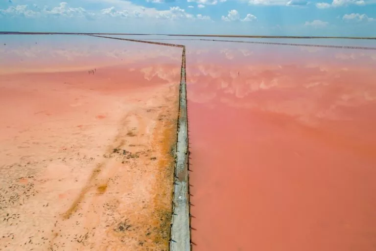 Рожеве озеро, Херсонська область