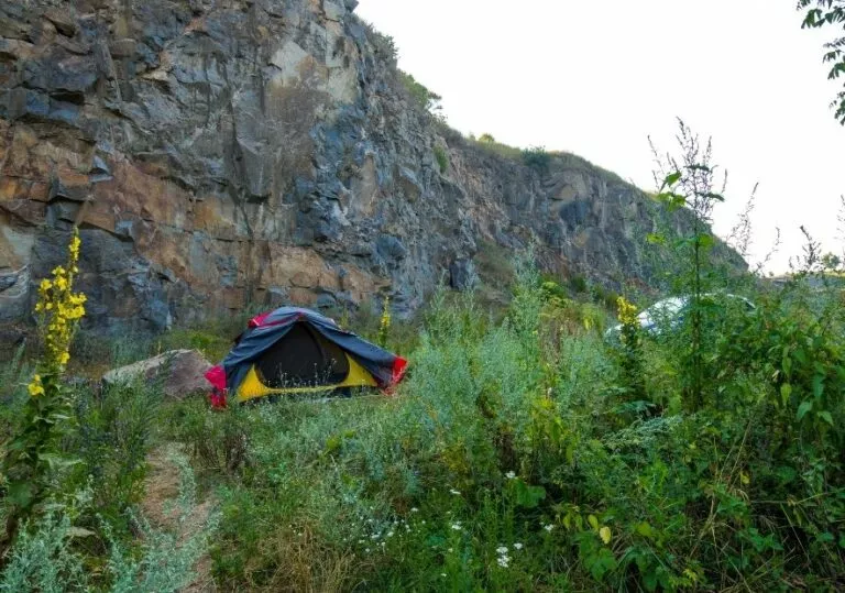 Отдых в палатках в Букском каньоне