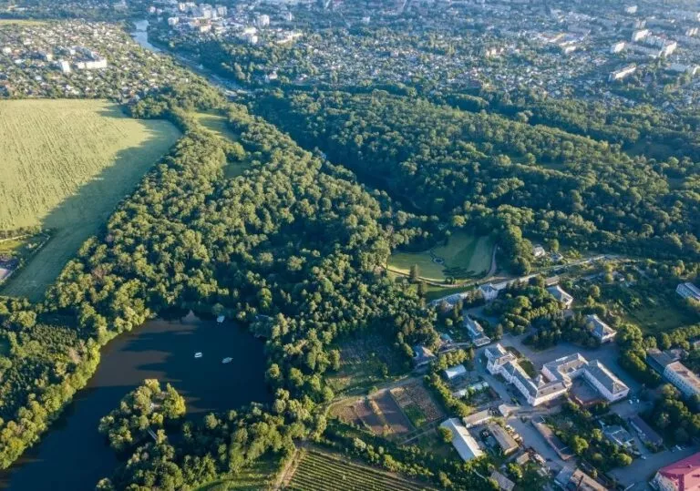 Парк с высоты